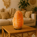 Natural Pink Real Rock Salt Lamp, Small, 4-5.5 lbs