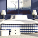 Swing Arm Wall Lamp Plug in Wall Mount Opaque Ivory Linen Shade 40W 2-Way Cord Covers