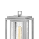 1 Light Medium Outdoor Pier Mount in Transitional Style 7 inches Wide By 16.5 inches